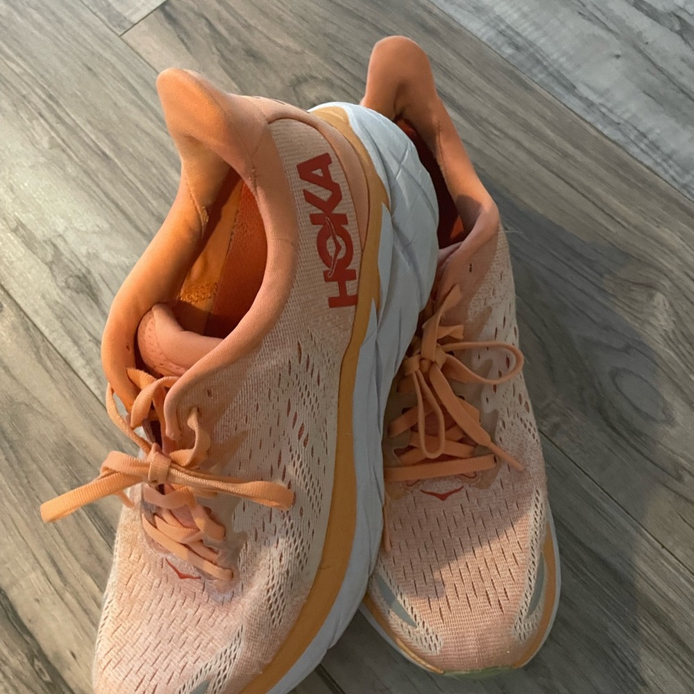 Hoka Women's Peach Athletic Shoes